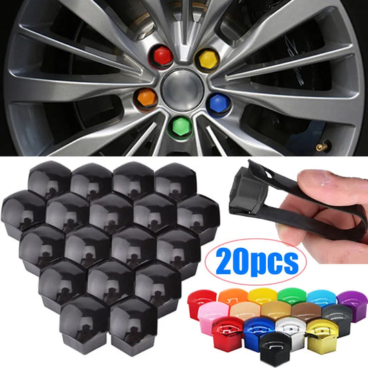 20Pcs Car Wheel Nut Caps