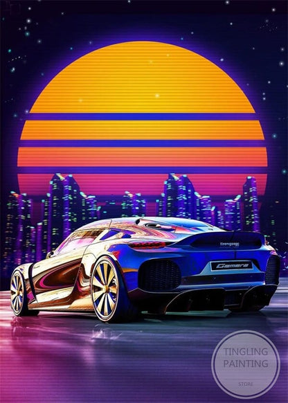 Customz Central Gemera Car Sci-Fi Metal Posters