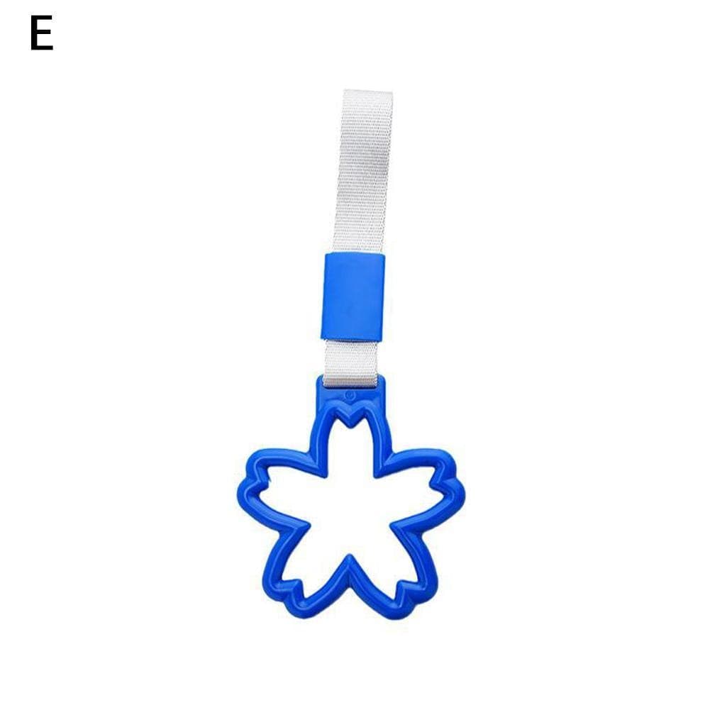 Customz Central Blue Flower with White Strap Charm Attachment
