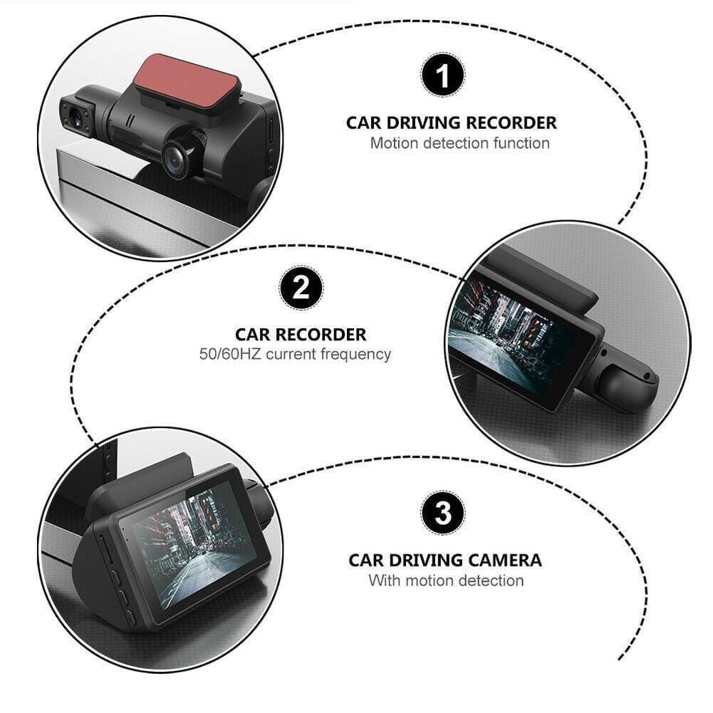 Customz Central Dual Lens Dash Cam