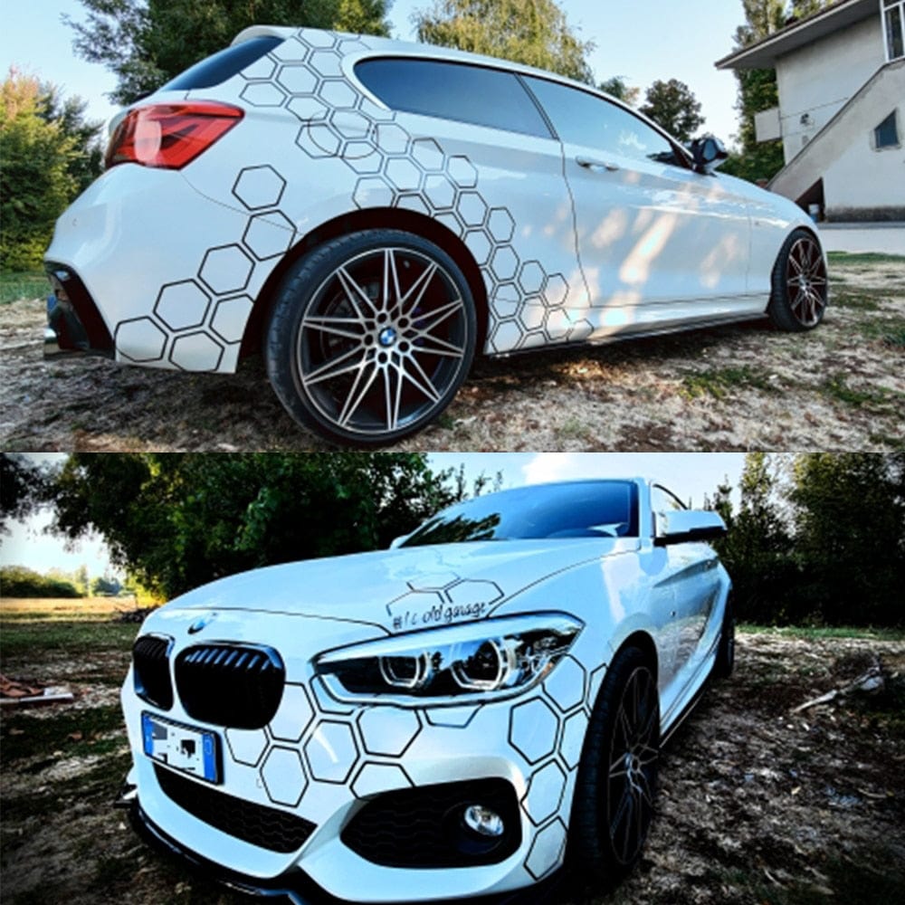 Customz Central Honeycomb Style Decal