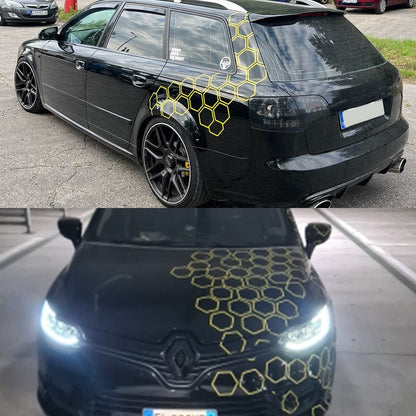 Customz Central Honeycomb Style Decal