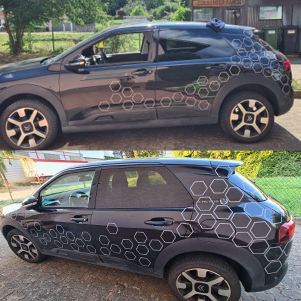 Customz Central Honeycomb Style Decal