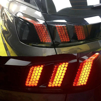 Customz Central Honeycomb Stylish Tail Lights Wrap