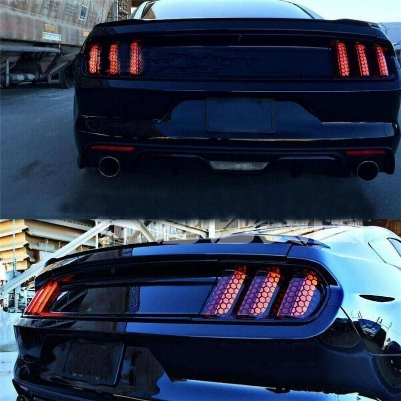 Customz Central Honeycomb Stylish Tail Lights Wrap