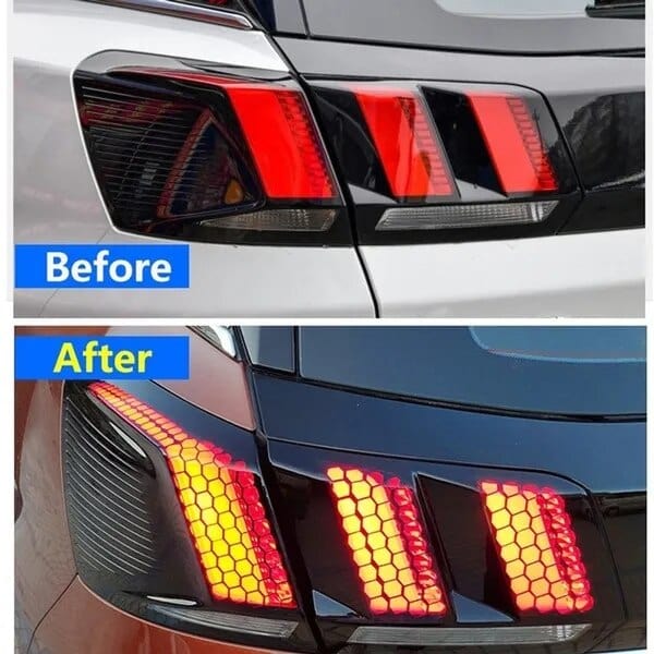 Customz Central Honeycomb Stylish Tail Lights Wrap