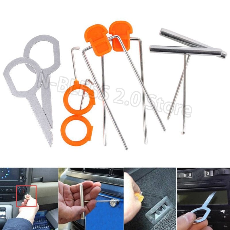 Customz Central Bagged 8pcs Interior Disassembly Tools