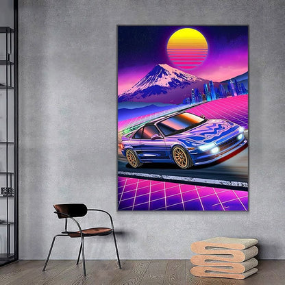 Customz Central MR2 / A4 JDM Car Poster