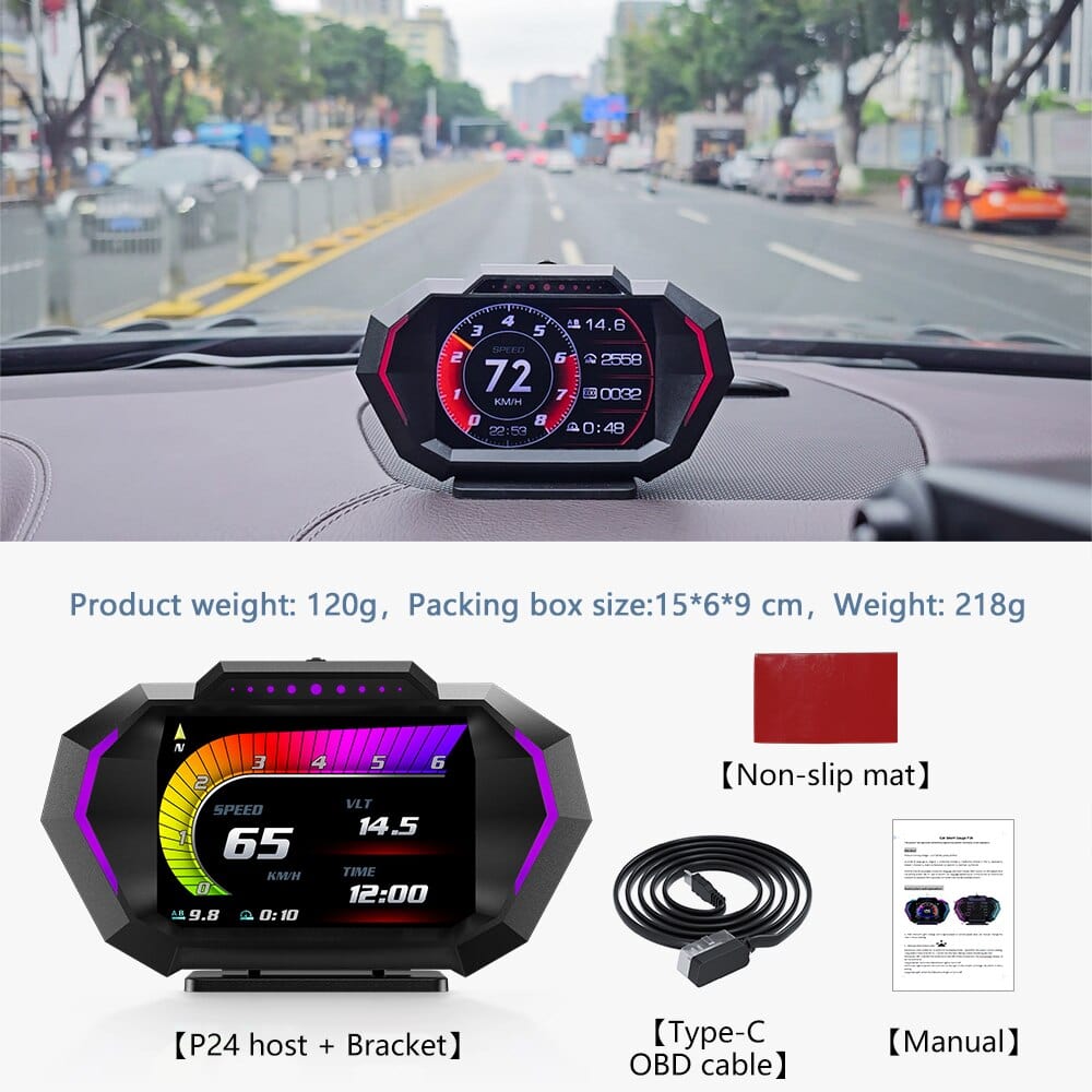 Customz Central LCD Instrument Panel