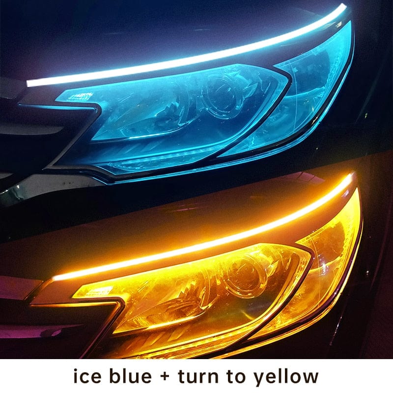 Customz Central Ice Blue To Yellow / 30cm LED Scan Lights