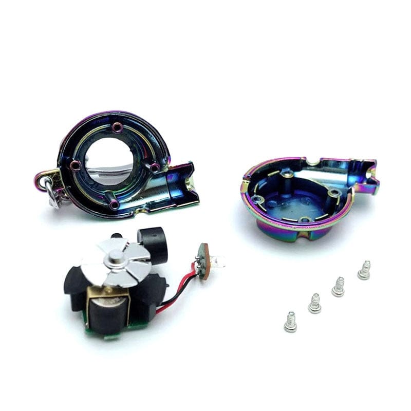 Customz Central Mini LED Whistling Turbocharger keychain