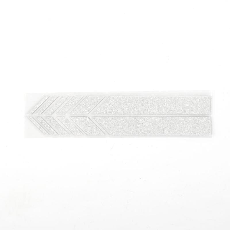 Customz Central 0 White Mirror Sticker Fading Lines