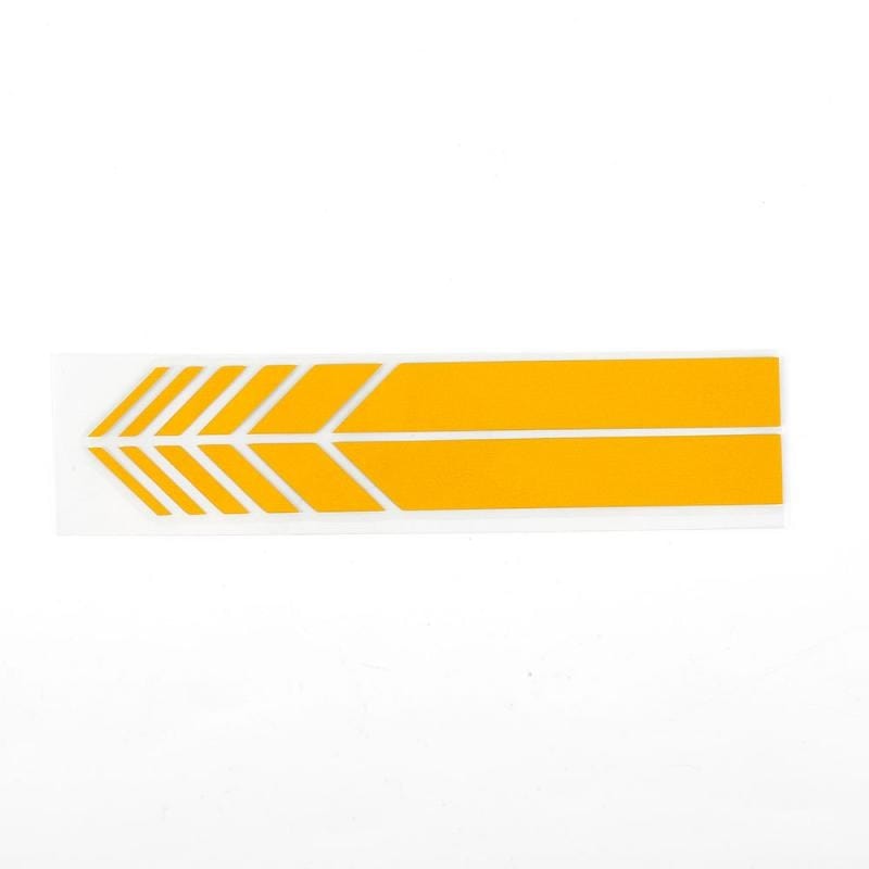 Customz Central 0 yellow Mirror Sticker Fading Lines