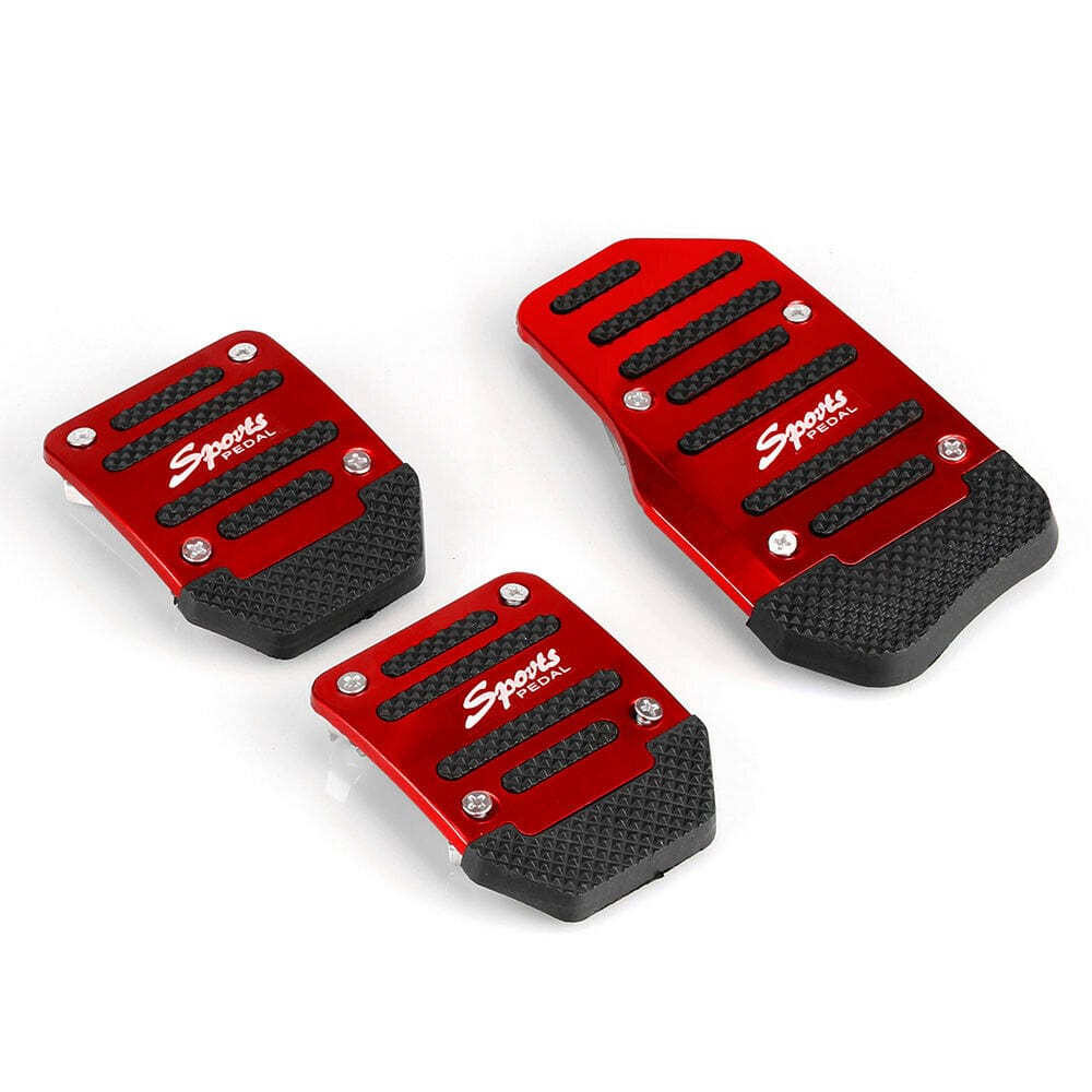 Customz Central Red Sport Pedal Covers