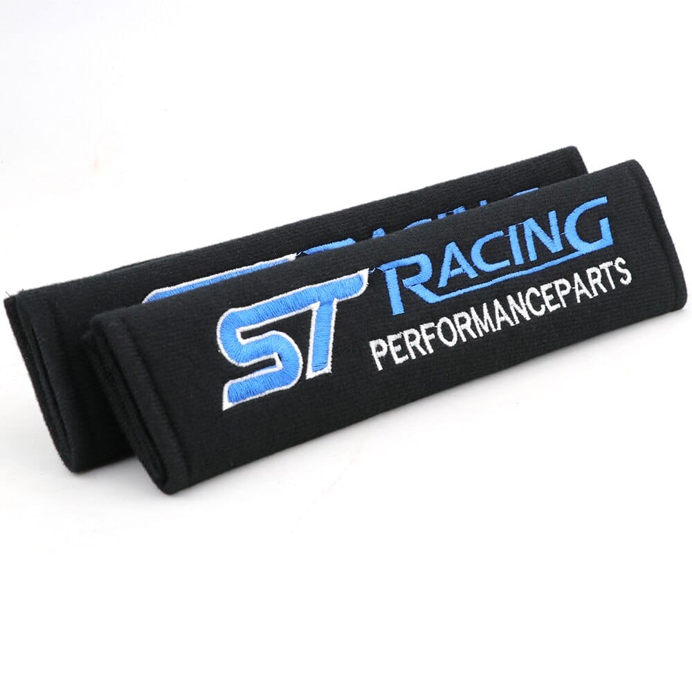 Customz Central 0 Blue ST Racing Seat Belt Cover