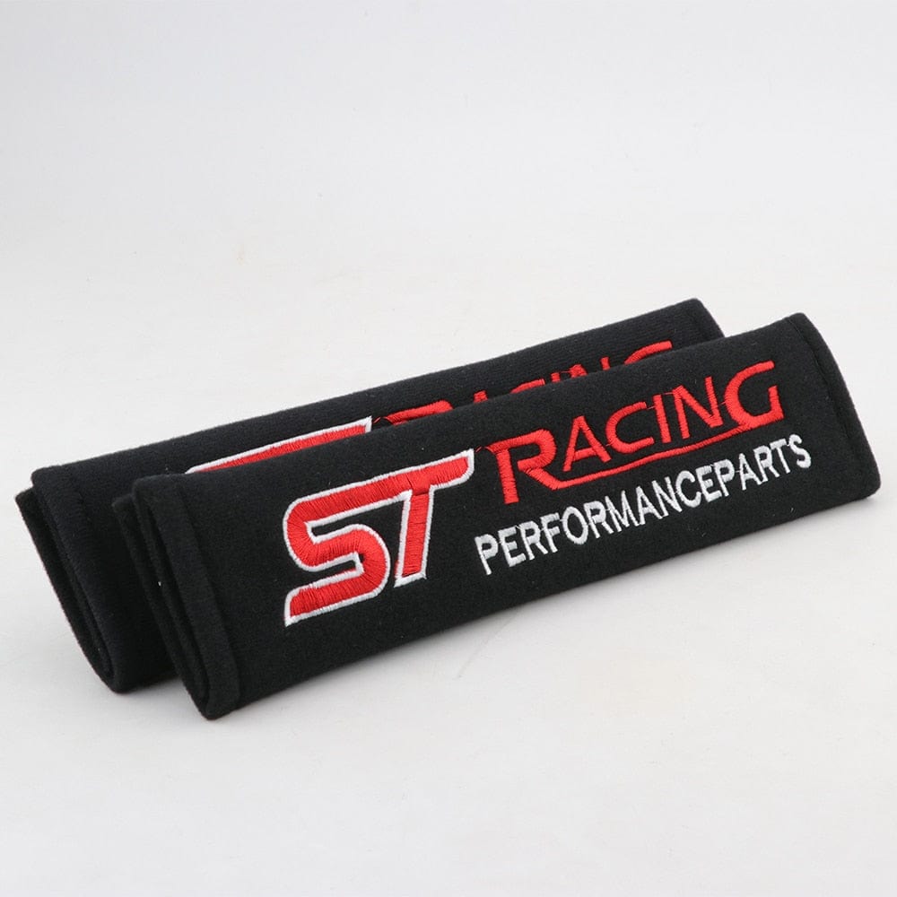 Customz Central 0 Red ST Racing Seat Belt Cover