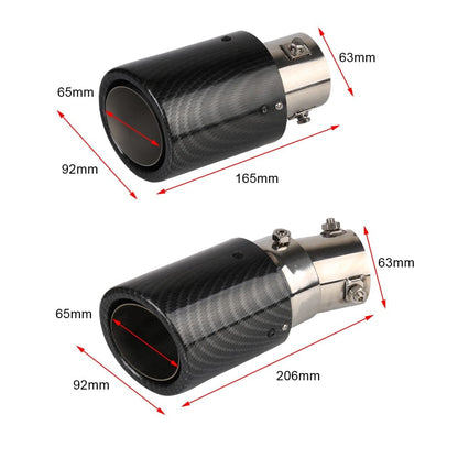 Customz Central 0 Universal LED Exhaust